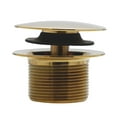 thumbnail image 5 of Westbrass D398R-01 1-1/2" NPSM Coarse Thread Tip-Toe Bathtub Drain, Polished Brass, 5 of 8