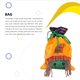 thumbnail image 2 of Monstrate Bolsas de embalaje de Halloween, contenedor de almacenamiento para niños, regalo decorativo, bolsa con cordón, suministros para jardín de Kits de decoración para fiestas bruja Monstrate HA070721-02, 2 of 6