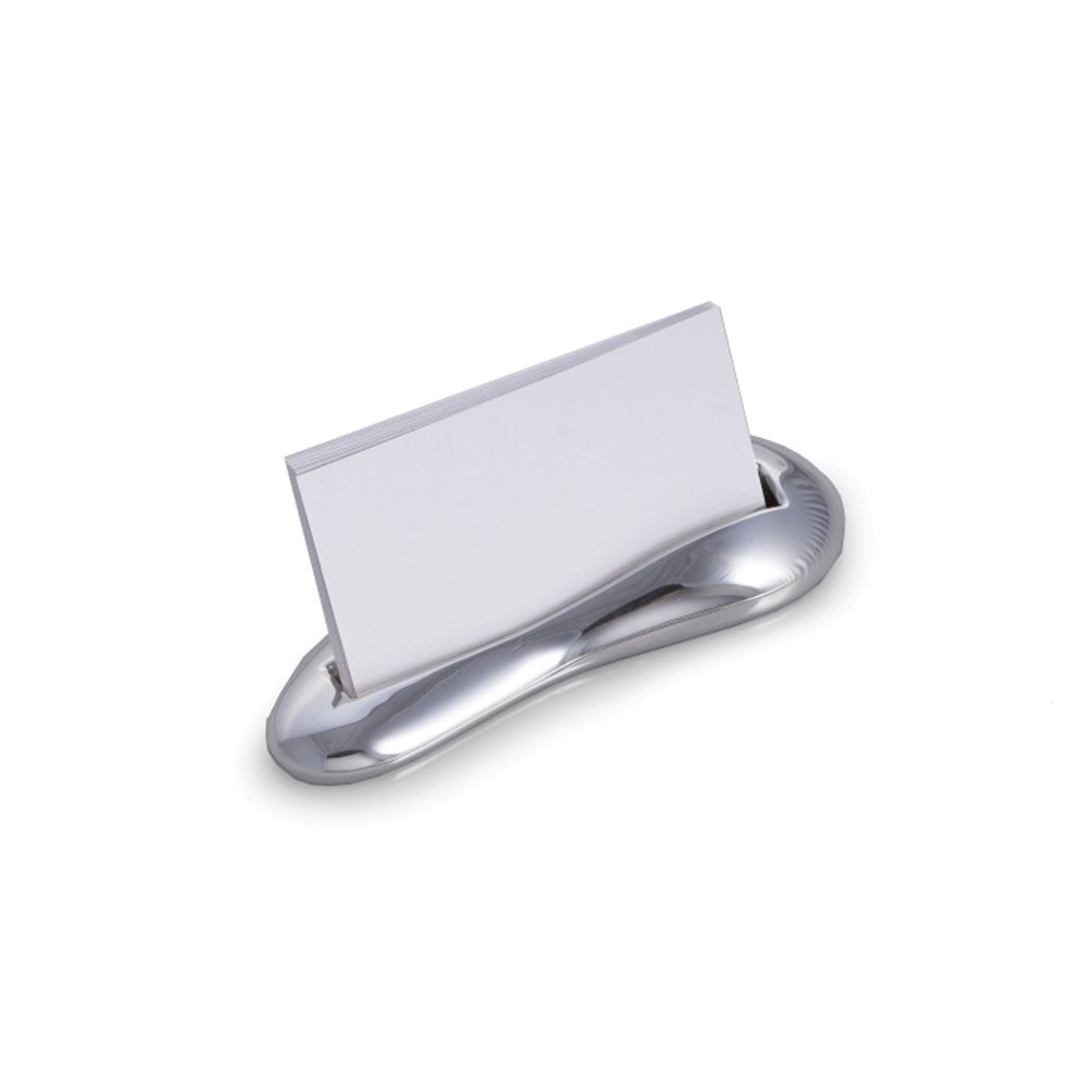 Silver Plated Business Card Holder.