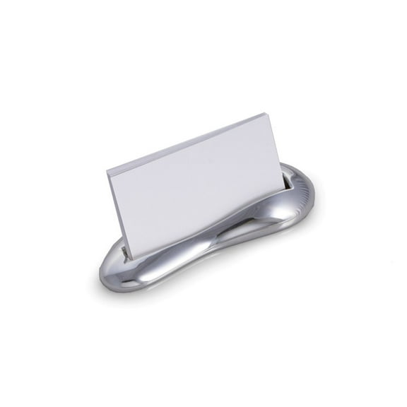 Silver Plated Business Card Holder.