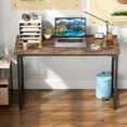 thumbnail image 4 of XF XINFENG Modern Office Computer Desk 39 inch Wooden Industrial Writing Desk Kids Study & Work Table for Home Office, Vintage, 4 of 7