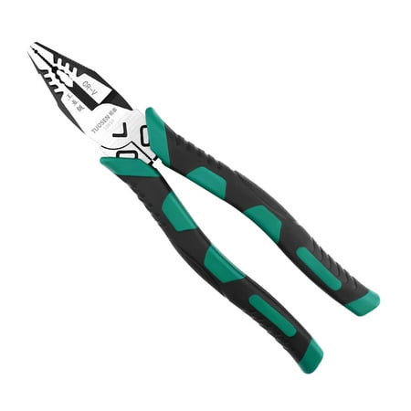 

Professional Electrician Plier Hand Tools Heavy Duty Wire Pliers Multifunctional Pliers for Electricians Home Network Engineers Artisans 9in