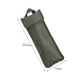 thumbnail image 4 of Bolsa de estacas para tienda de campaña al aire libre, bolso de mano, funda ligera, bolsa con clavijas para tienda, bolso de mano para líneas de ropa, Verde 30cm, 4 of 8