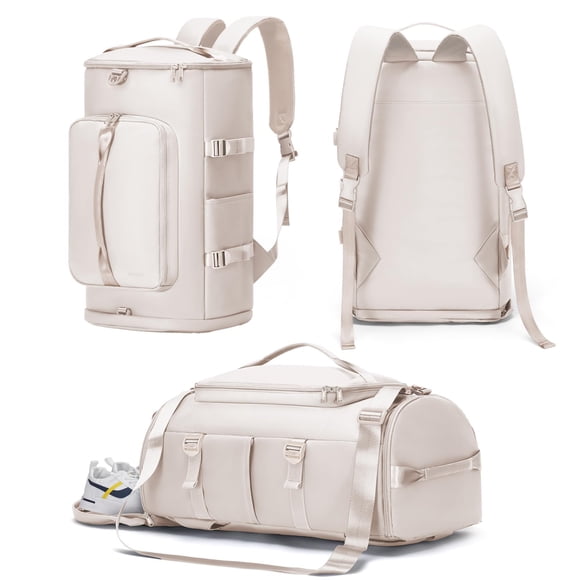 Bolsa de viaje MIYCOO impermeable con compartimento para zapatos de 46 x 25 x 25 cm