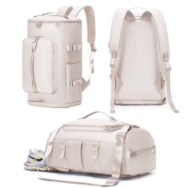 Bolsa de viaje MIYCOO impermeable con compartimento para zapatos de 46 x 25 x 25 cm