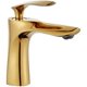 thumbnail image 1 of Grifo de lavabo Rawiri para baño grifo mezclador de latón grifo mezclador de lavabo con acabado dorado cromado dorado, 1 of 5