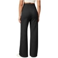 thumbnail image 4 of Diufon Maternity Yoga Pants Over The Belly Drawstring Stretchy Loose Pants Pregnancy Soft Comfy Workout Trousers, 4 of 9