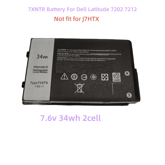 J7HTX Replacement BATTERY FOR DELL Latitude 7212 7220 Rugged Tablet Battery 2JT70 FH8RW