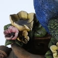 thumbnail image 4 of LuxenHome Resin Peacock and Urn Statue Outdoor Fountain with LED Lights, 4 of 9
