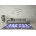 thumbnail image 3 of Ahgly Company Indoor Rectangle Oriental Blue Traditional Area Rugs, 7' x 10', 3 of 4