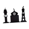 thumbnail image 3 of 3x Decoraciones acrílicas Ramadán Ornamento de escritorio plano Decoración decorativa Obra de arte 2D Eid Mubarak Decoración para mesa de comedor 15.2x5cm 13.5x10cm, 3 of 8