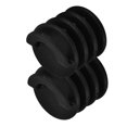 thumbnail image 1 of WASHWEPE Boat Accessory 2Pcs Round Black Polyurethane Scupper Plugs for Kayak and Canoe, 1 of 8