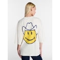 thumbnail image 3 of Kacey Lee Women's Y'all Women's Graphic Tee with Short Sleeves, Sizes XS-XXL, 3 of 5