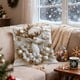thumbnail image 5 of Funda de cojín navideña para decoración festiva | Funda de cojín de lino para sofá, sillón o cama | Detalle festivo para el hogar, ideal para sala de estar o dormitorio | Tela lavable a máquina, 5 of 6