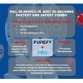 thumbnail image 6 of Purefypro Disinfectant Airesol Spray (100ml, 2 Pack) Eliminate 99.9999% Virus and Germs. No Residue. TSA Approved for Travel. No Rinse. Travel Size. Suitable for All Surfaces., 6 of 7
