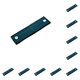 thumbnail image 1 of Sonducket Soporte de diadema con botones antideslizante buena elasticidad aliviar el dolor de oído bufanda deportiva tocado clásico textura tipo 11 10piezas, 1 of 6