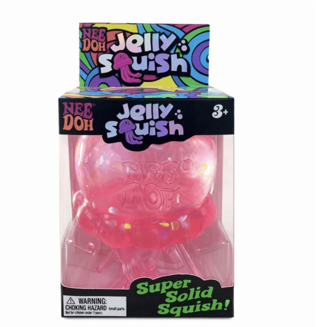 マーブル6色チークパレット jellyfish マーブル6色チークパレット jellyfish Nee Doh Jelly Squish, 1x
