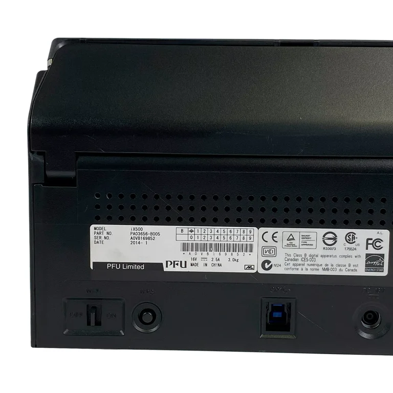 Pre-Owned Fujitsu ScanSnap iX500 Color Duplex Pass-Through