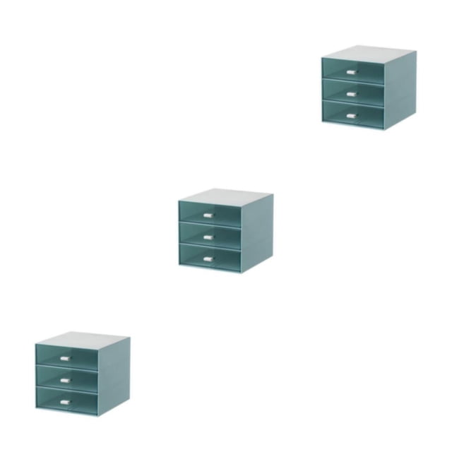 Bewildely Caja de almacenamiento para ocasiones aplicables, organizador para papelería, cajón de plástico, organizador de almacenamiento, Type1 NO1