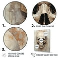 thumbnail image 3 of Designart "The Resonance Of A Skull II" Skull Floater Framed Canvas Wall Art, 3 of 5