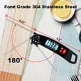 thumbnail image 6 of AGCAN Meat Thermometer Digital, Instant Read Food Thermometers, Non-slip Grilling Thermometer for Grilling Cooking BBQ, 6 of 8