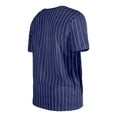 thumbnail image 3 of Men's New Era Royal Los Angeles Dodgers Throwback Pinstripe T-Shirt, 3 of 5