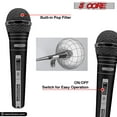 thumbnail image 6 of Cardioid Dynamic Vocal Microphone with On/Off Switch & XLR/1/4" Cable – Noise-Reducing Handheld Mic for Karaoke, Live Singing, DJ, and Public Speaking, 6 of 12