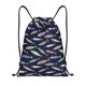 thumbnail image 1 of Fotbe Sardine Bolsa Mochila con Cordón Estampada, Bolsa de Gimnasio Deportiva, Bolsa Cinch, Bolsa con Cordón para Hombres y Mujeres-Medium, 1 of 6