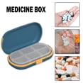 thumbnail image 2 of Pill Case 4/6 Grids Medicine Pill Dispenser, 2 of 5