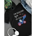 thumbnail image 5 of Tstars Boys Unisex 4th of July Shirts for Boys Patriotic USA I'm Digging 4th of July Tractor Loving Boys Independence Day Graphic Tee Gifts for Fourth of July Toddler Infant Kids T Shirt, 5 of 7