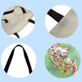 thumbnail image 2 of Bolso de compras de hombro con estampado animal Bolso de mano grande informal (40 * 40 cm) S Tmvgtek Para estrenar, 2 of 3