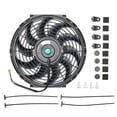 thumbnail image 3 of 12V 80W 12\'\'/10\"/9\"/7\" Push/Pull Electric Radiator Intercooler Slim, 3 of 9