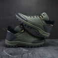 thumbnail image 6 of XIMIN Men's Athletic Boots Hiking Walking Boots Outdoor Waterproof Non-Slip High-Top Waterproof Work Boots Autumn Winter Trekking Snow Boots, 6 of 8