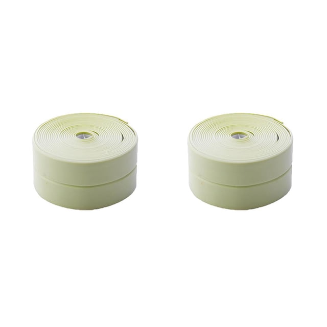 Billuyoard Tira de sellado línea de cocina fregadero a prueba de polvo impermeable baño pared cinta adhesiva decoración del hogar Type2 NO2