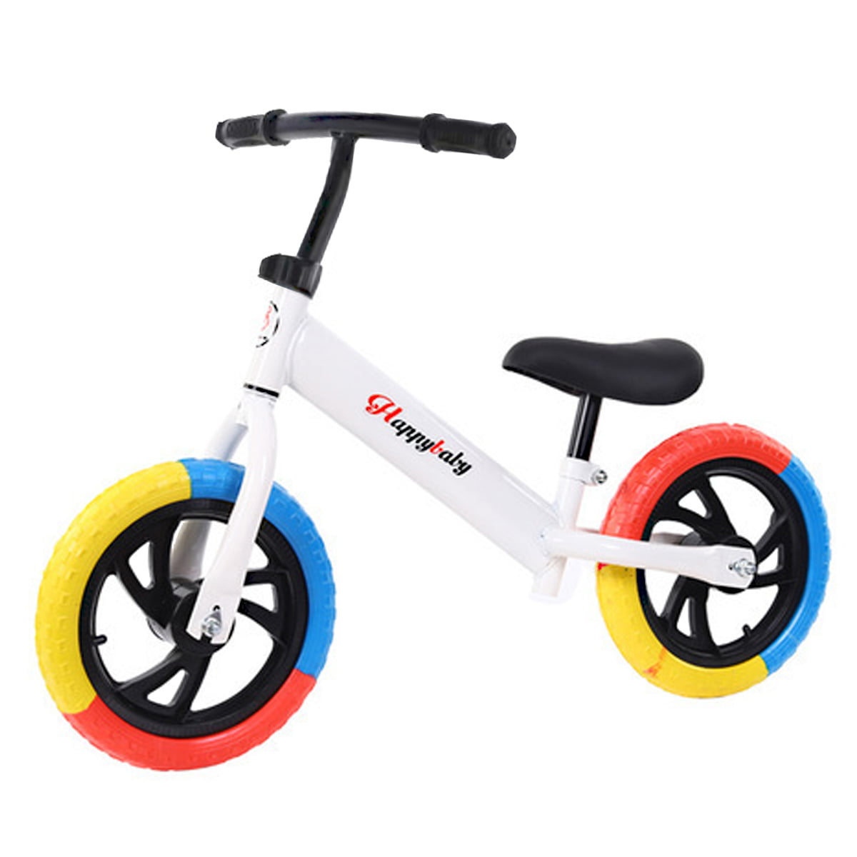 Kids Balance Bike Walker No Pedal Child Training Bicycle Toy for 2-7 years White 