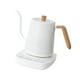 thumbnail image 5 of Hervidor de café eléctrico portátil con aislamiento, hervidor de agua eléctrico con control de temperatura, para café vertido multiusos Blanco, 5 of 9