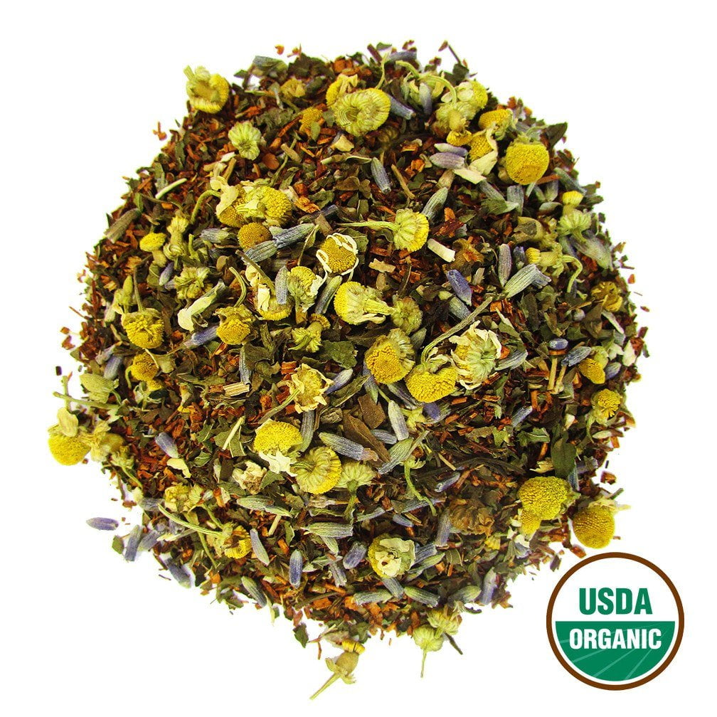 Organic Sleeping TranquiliTea Loose Leaf Herbal Tea Night Tea 2oz