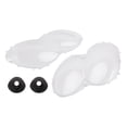 thumbnail image 5 of 2Pcs Headlight Shell Lens Cover+Glue For Benz W230/R230 SL500 SL600 2003-08, 5 of 15