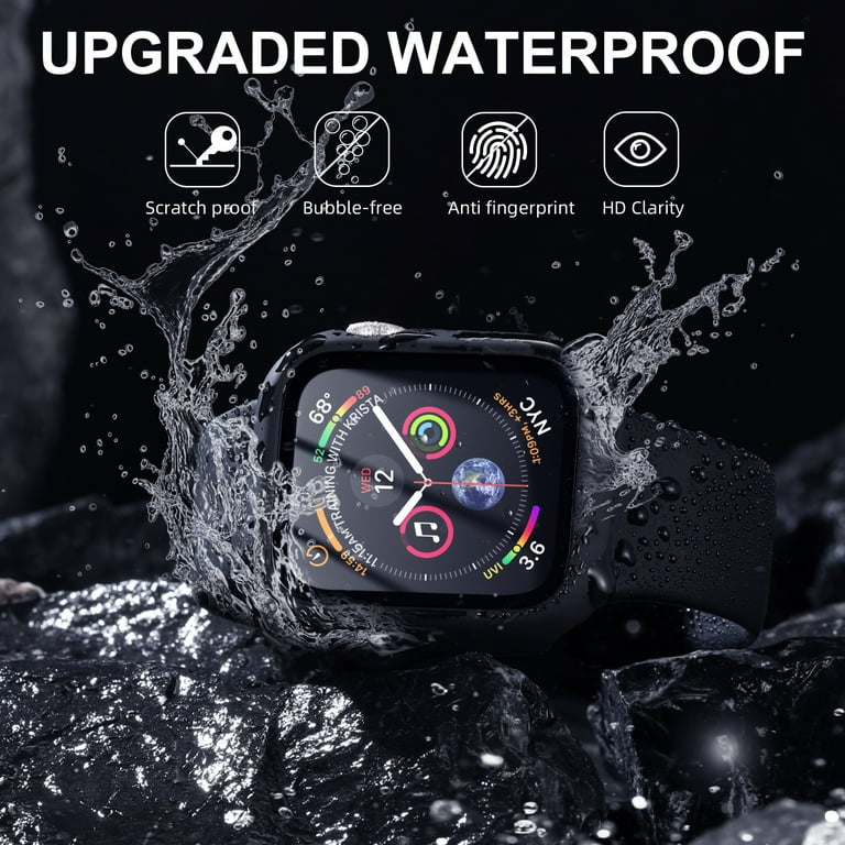 Comvin Pack Compatible with Apple Watch Cover 44mm 40mm 45mm