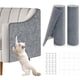 thumbnail image 1 of Unidades de alfombrillas rascadoras para gatos de 100 x 40 cm, protector de muebles para sofás rascadores para gatos, almohadillas rascadoras autoadhesivas recortables para gatos, rascador par, 1 of 7