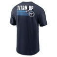 thumbnail image 3 of Men's Nike Navy Tennessee Titans Blitz Essential T-Shirt, 3 of 3