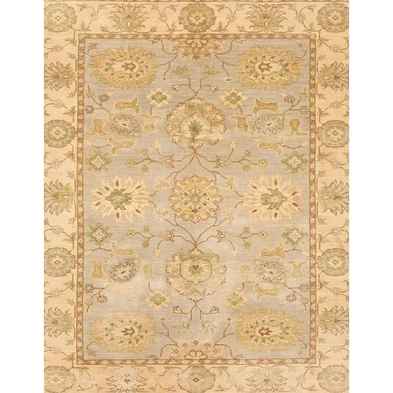 Ahgly Company Machine Washable Indoor Rectangle Abstract Orange Area Rugs, 2' x 4'