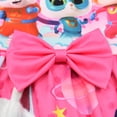 thumbnail image 4 of 3-8 year old Super Kitties girls' dress, sleeveless bow tie dress A-line skirt, 4 of 5
