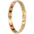 thumbnail image 1 of Gold Magnetic Bracelet Fashion Waterproof Women Hand Chain Jewelry Anniversary Gifts, 1 of 5