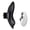 Black, variant on Wearable Panty Vibrator Remote Vibrating Egg 10 Vibrations Sex Vibrating Panties vibrator for Women - Purple
