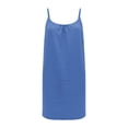 thumbnail image 4 of Turilly Plus Size Summer Dresses for Women 2026 Backless Cami Backless Halter Maxi Sundress with Adjustable Back Tie, 4 of 7