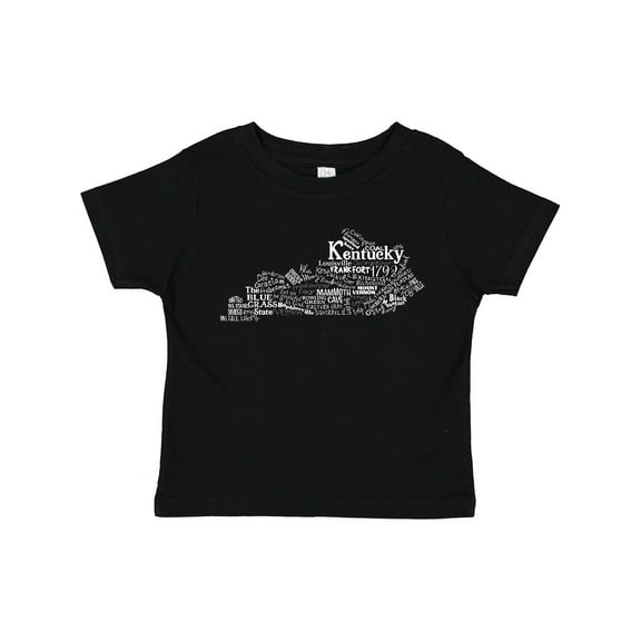 Inktastic Kentucky State Word Salad Boys or Girls Toddler T-Shirt