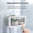 thumbnail image 4 of Wall Mount Shower Phone Holder Shower Phone Holder for Bathroom Rotation Shower Phone Case Shower Phone Stand Wall Mount Shower Case for Phone on the Wall Wall Mount Phone Holder, 4 of 8