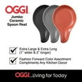 thumbnail image 7 of Oggi Jumbo Spooner Black Ceramic Spoon Rest, 7 of 7