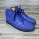 thumbnail image 1 of Ni - ke Ni - ke Air Jordan 1 Mens Size 10.5 Retro High OG G8RD Rush Violet AJ5997-555 FLAWS, 1 of 5